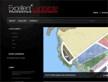 Tablet Screenshot of excellentlanzarote.com